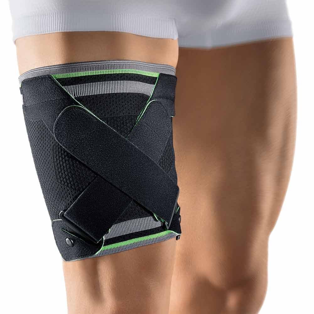 Bort MyoActive Sport Oberschenkelstütze Oberschenkel Aktiv Bandage Stütze, L