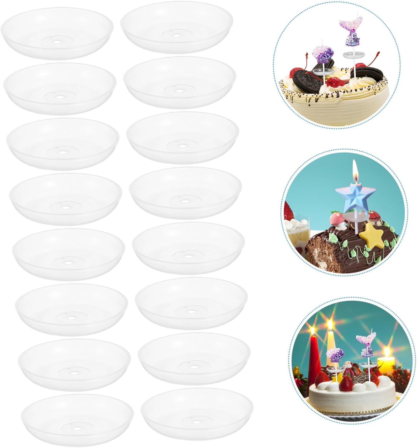 800pcs Candle Stick Candle Holder Drip Protectors Drip Protectors Bobeches