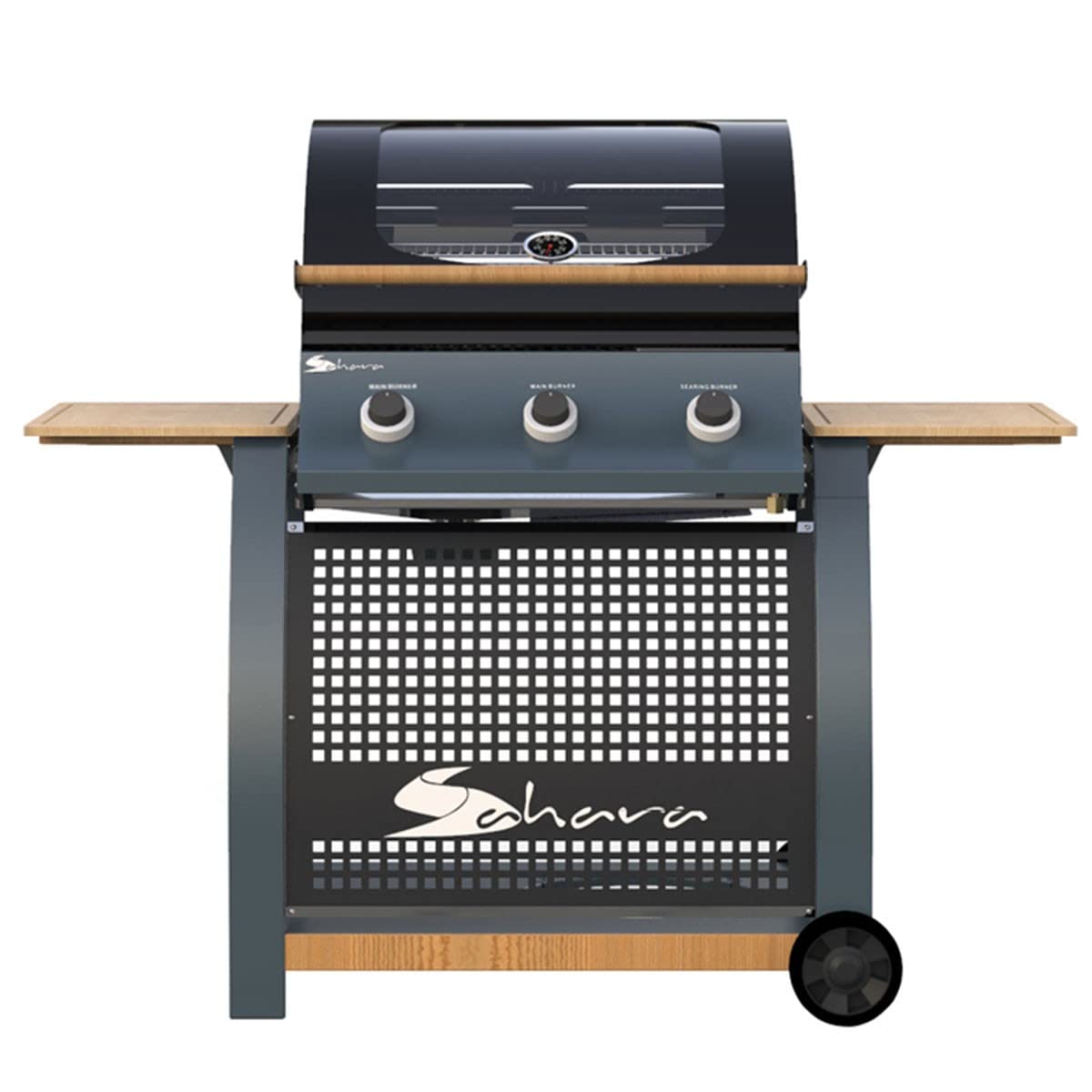 Barbacoa de gas Sahara Roaster S350 Azul
