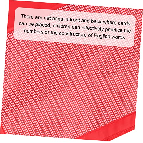 HANABASS 1pc Game Vest Outdoor Games Waistcoat Early Educational Vest Competition Numbers Teaching Vest2