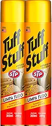 Kit 2 Tuff Stuff Espuma Magica Limpadora Limpa Tudo Limpa Estofado Sofa Tenis Carpete STP