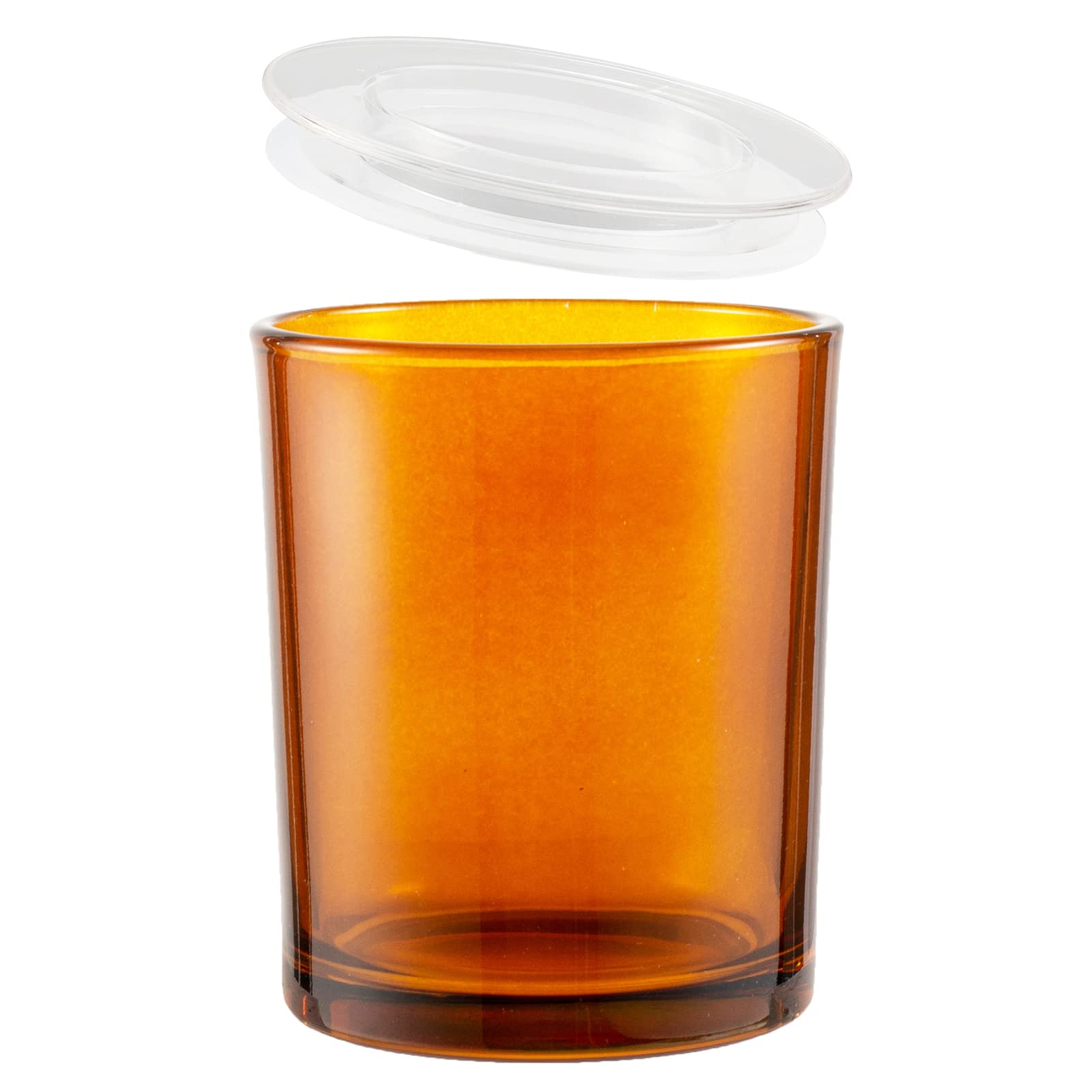 Buy CandMak 6oz Glass Candle Jars, 6 Pack Bulk Empty Candle Vessels