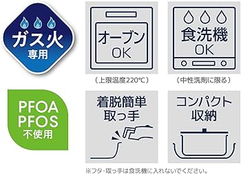 Amazon.co.jp: サーモス デュラブルシリーズ 取っ手のとれるフライパン