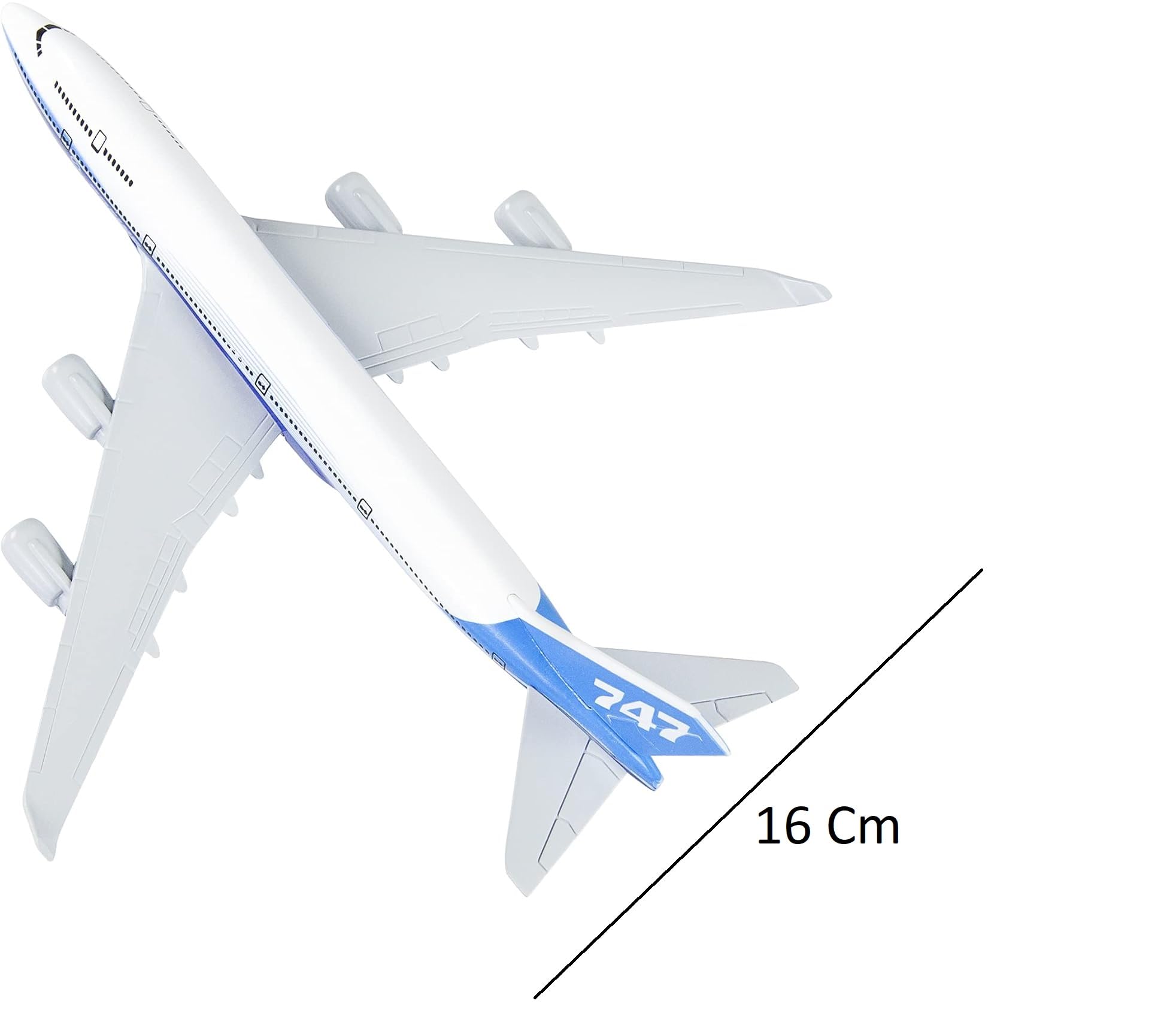FAVHOME Boeing 747 16 cm Diecast Aeroplane Model - Collectible Miniature Aircraft for Aviation Enthusiasts,multicolor - Image 2 thumbnail