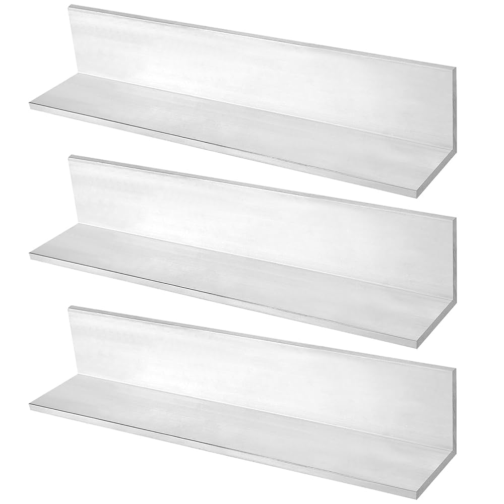 Amazon.co.jp: HAKZEON 3ピース 2.4 x 2.4 x 1/4インチ アルミ