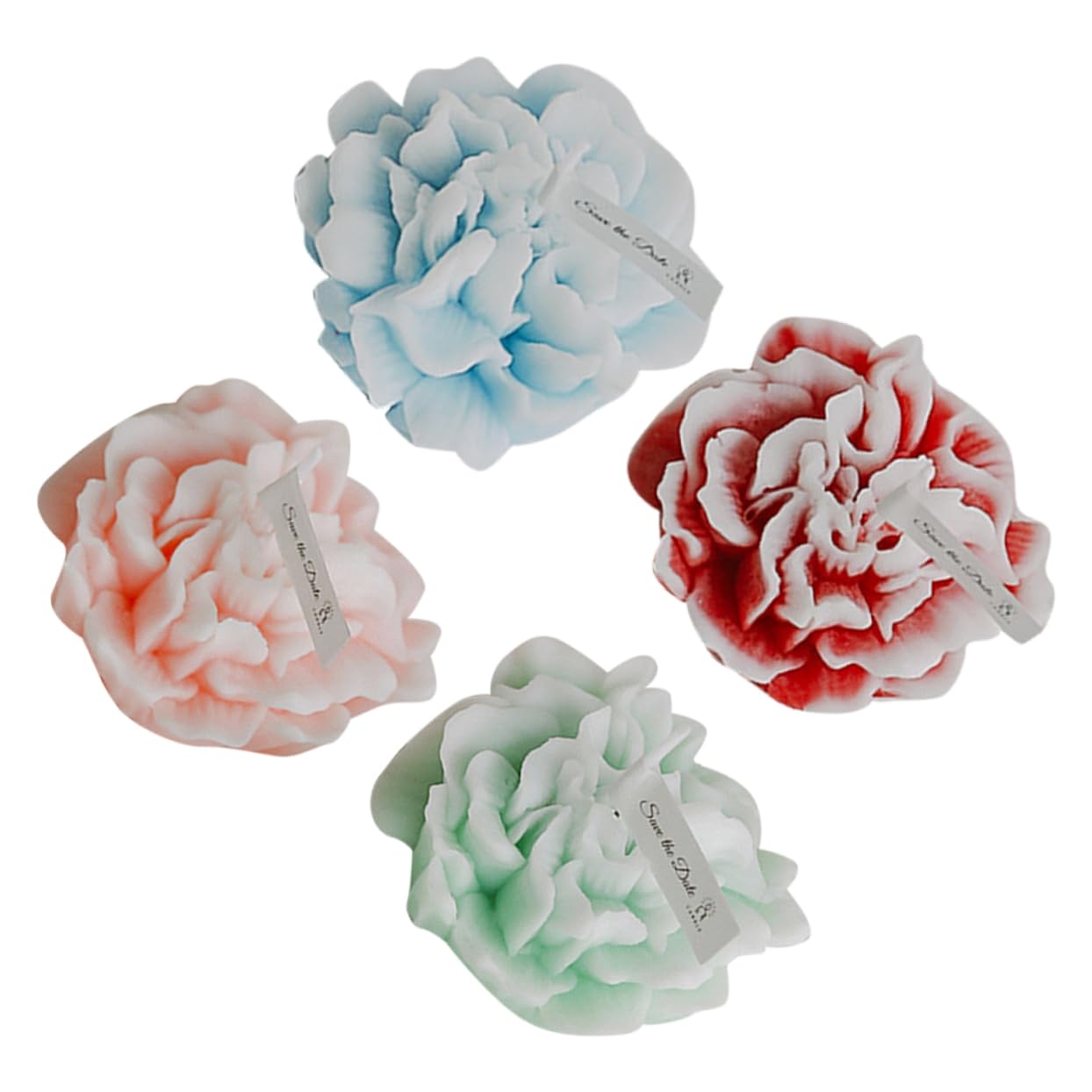 20stücke Duftkerzen Blumenform Kunstvolle Aromatische Kerzen Für Muttertag Hochzeiten Und Feiern Für Stimmungsvolle Raumdekoration Und Festlichkeiten