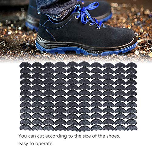 Hapivida 120Pcs Rubber Sole Heel Savers, Sole Heel Repair Pad Replacement DIY Stick-on Shoe Repair Accessories for Leather boots - Image 4