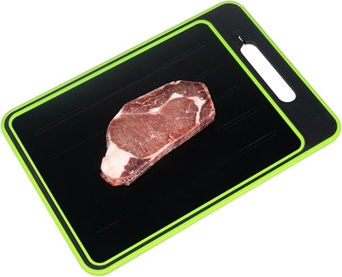 Tabla de cortar de doble cara para cocina de 14.6 x 10.24 pulgadas, multifuncional, fácil de limpiar, acero inoxidable, rallador, afilador de