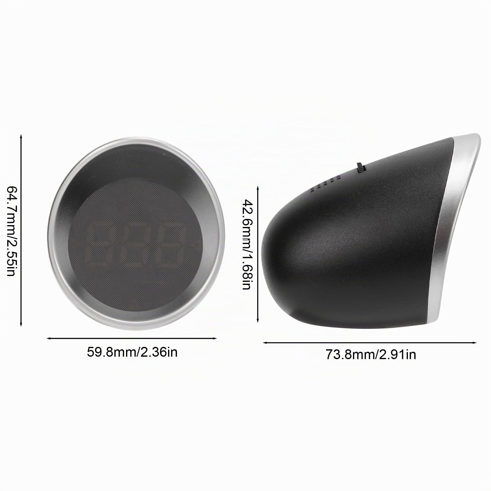 Compteur de Vitesse HUD pour Voiture, écran numérique Intelligent Universel avec Tachymètre GPS pour Camion, Bus, Bateau, Moto
