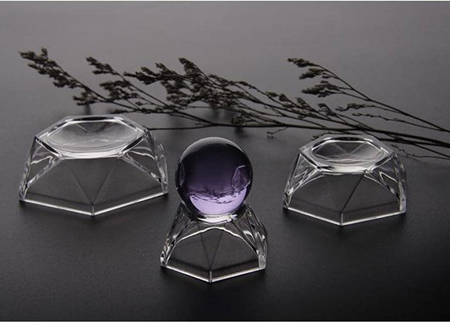 クリスタルボールとアクリルスタンドのセット Amazon.co.jp: クリスタルボールベース クリスタルボール