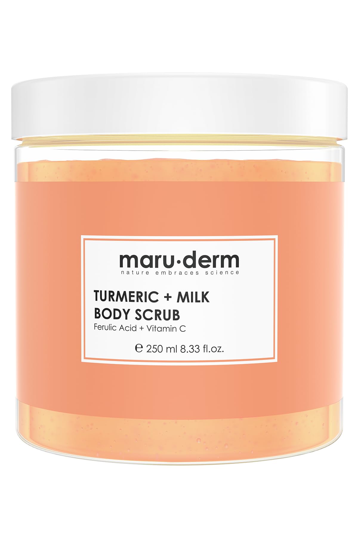 Maru.Derm Zerdeçal ve Süt Vücut Peelingi C Vitamini Ferulik Asit 250 ml