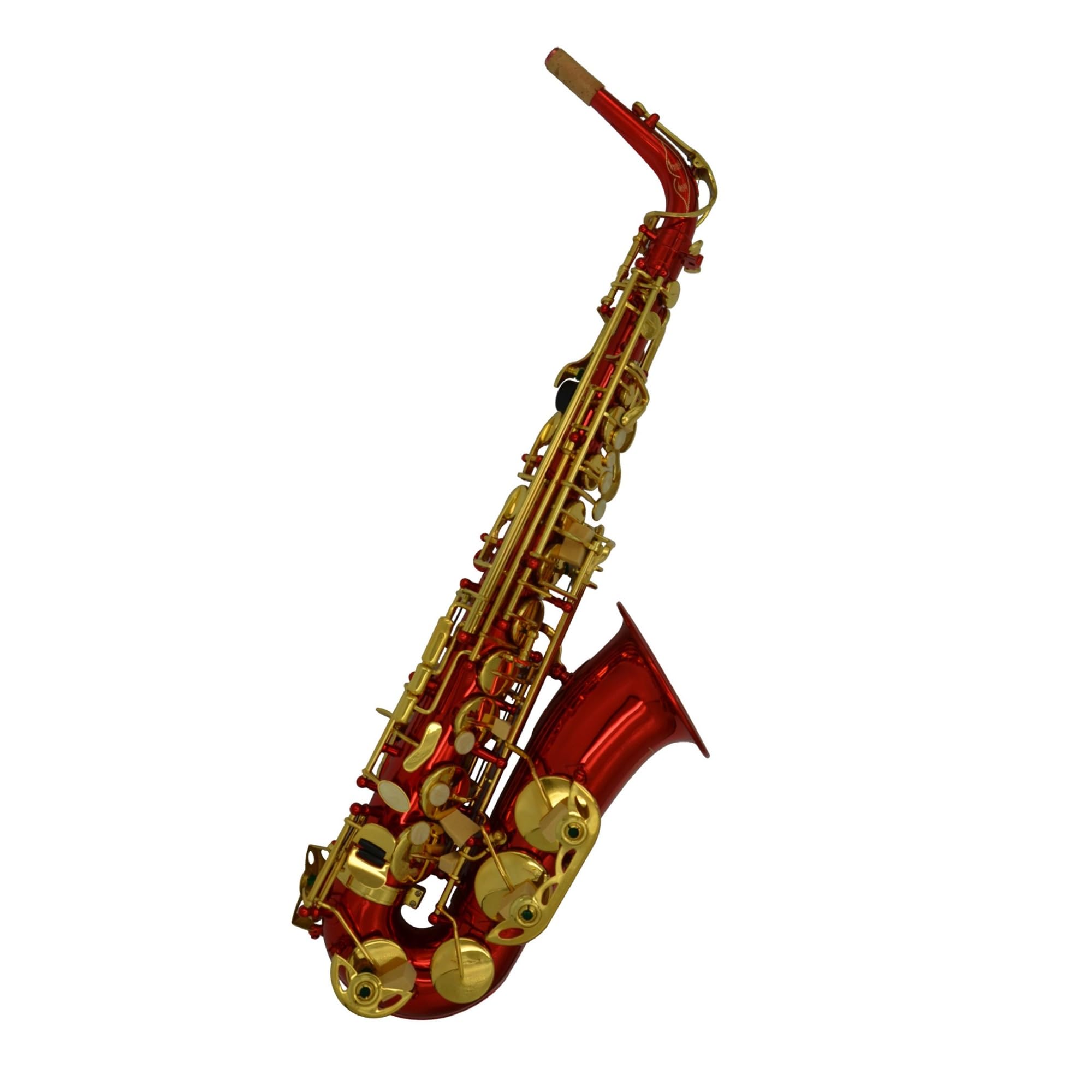 Professionelles Alt Es Saxophon In Rotlack Standard-Saxophon