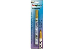 Marvy Deco Color Extra Fine Gold Paint Pen