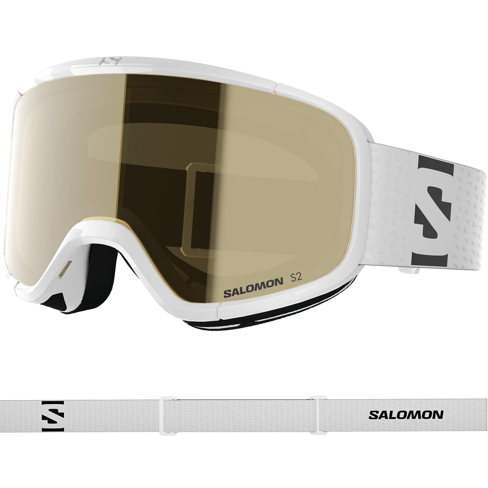 Salomon AKSIUM 2.0 ACCESS Goggles, Unisex Anti-Fog Ski Goggles for Ski Snowboard and Outdoor Mountain Sports