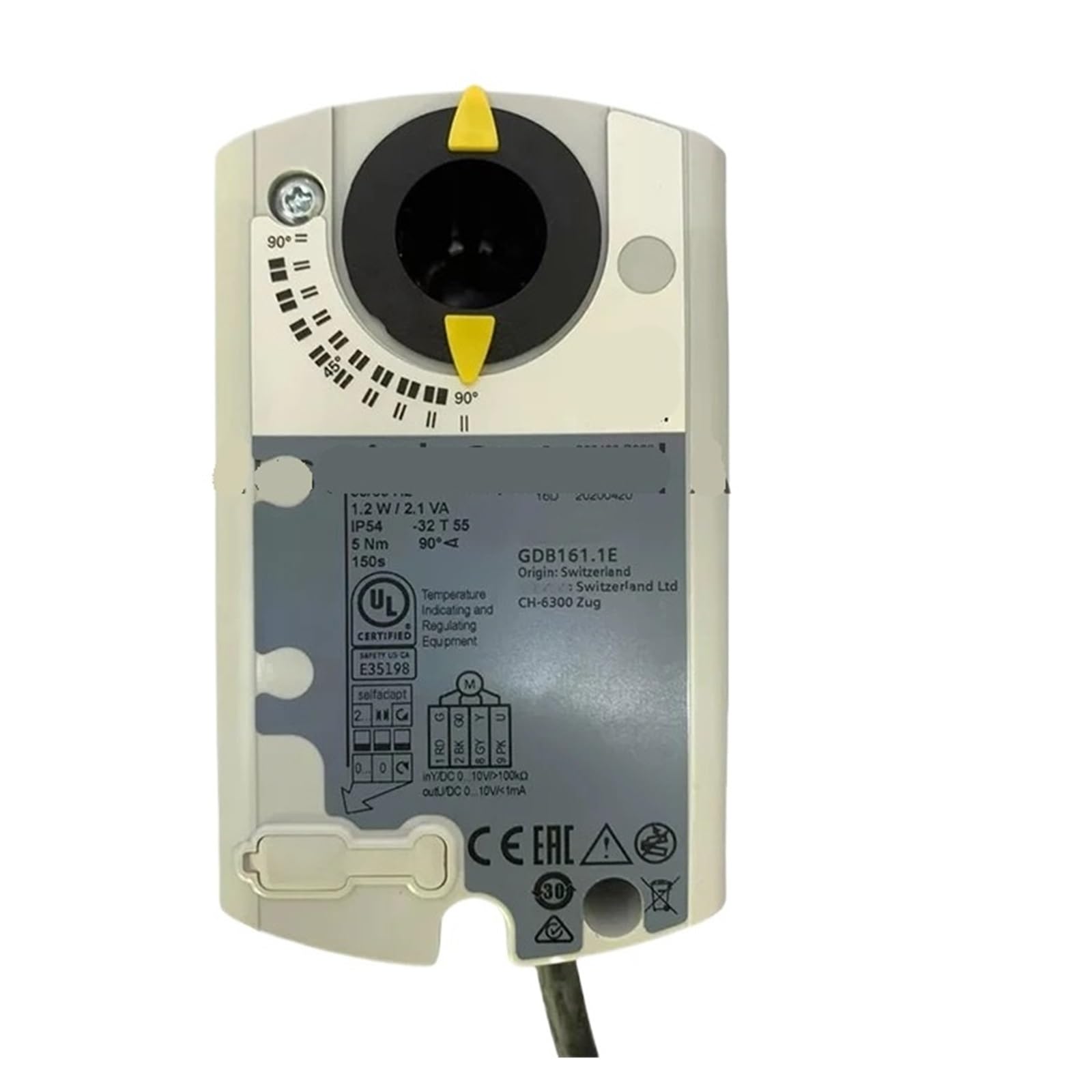 ZVQYSGIW GDB161.1E 24V switch Electric air valve actuator 5NM