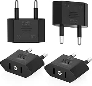 Adattatore D'Addario IEC A Spina F - Convertitore Per Cavi Di Alimentazione Europei - Foto 7