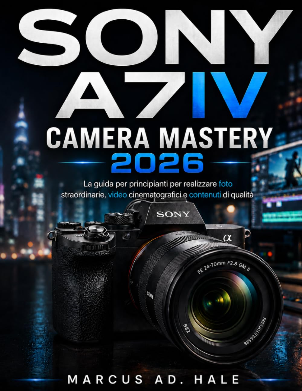 SONY A7IV CAMERA MASTERY 2026: La guida per principianti per realizzare foto straordinarie, video cinematografici e contenuti di qualità