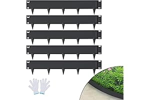 VEVOR 5-Pack Steel Garden Edging