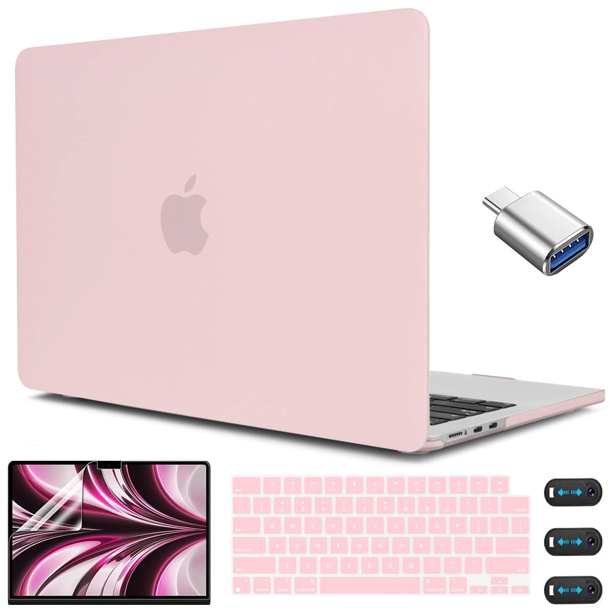 Amazon.com: CISSOOK for MacBook Air 13.6 M4 M3 M2 Case 2026 2025