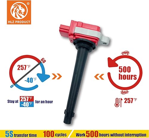 Miniatura 2 de Bobinas de encendido de alta energía UF591 22448-ED800 22448-CJ00A H1244-R JUEGO DE 4 COMPATIBLES CON NISSAN MARCH SENTRA TIIDA 1.6 1.8 2.0 L4