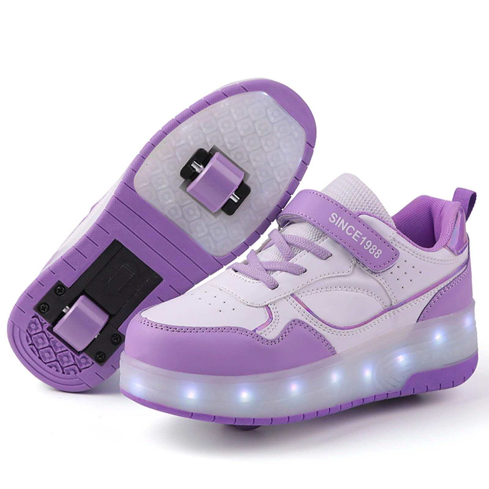 Zapatos para niñas Suela Gruesa amortiguada Zapatos Deportivos Ligeros y cómodos Goma Antideslizante Reforzada Cordones Ajustables para niñas cómodas Zapatillas de Deporte de Moda