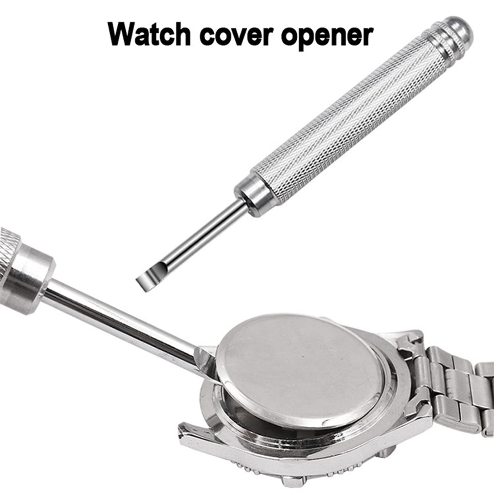 Safety Watchmaker Remover Tool For Watch Back For Case Cover Opener Removal Pry Knife Back Cover Opener Metal Handle