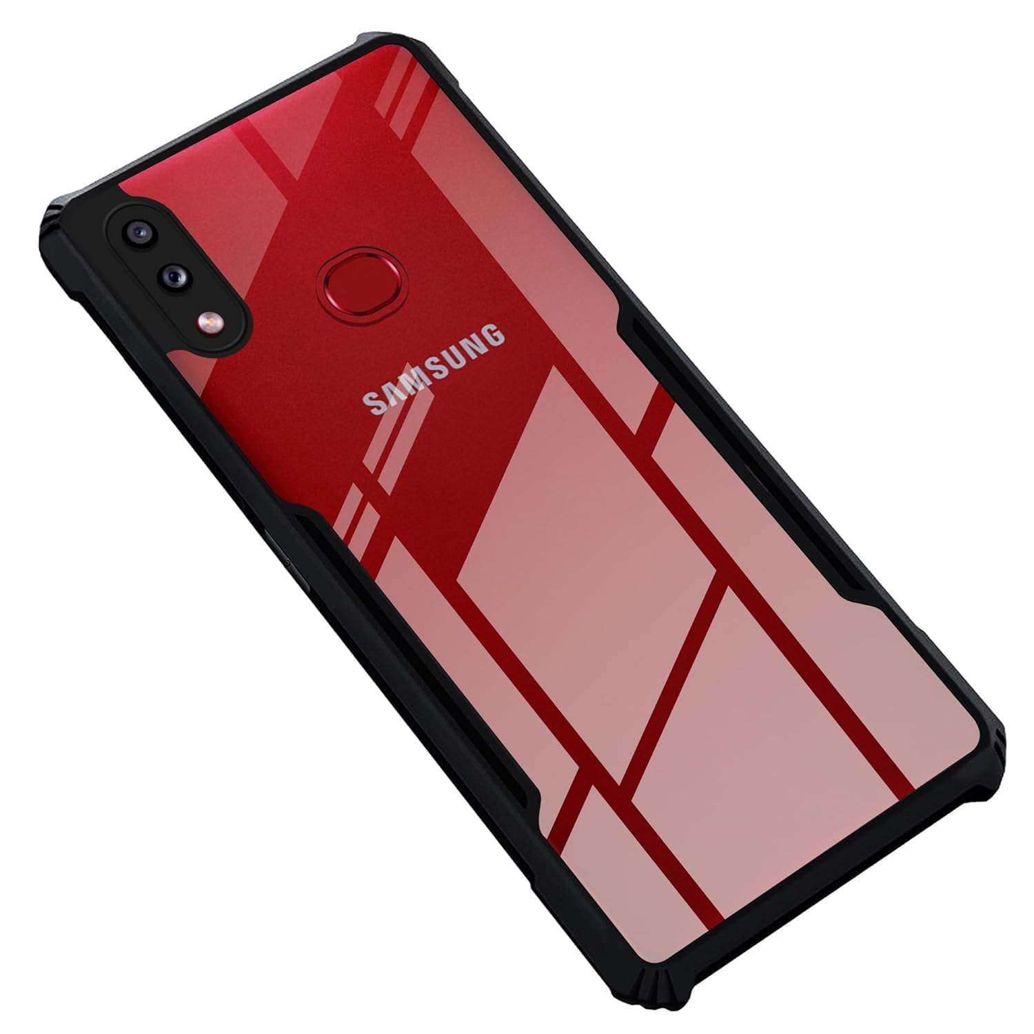 SHINESTAR Samsung Galaxy A10s Back Cover Case | Ultra Thin 360 Degree Protection Crystal Clear Tranparent Bumper Back Cover Case for Samsung Galaxy A10s - Black (B0CY3NGX6Z) Amazon Price History, Amazon Price Tracker