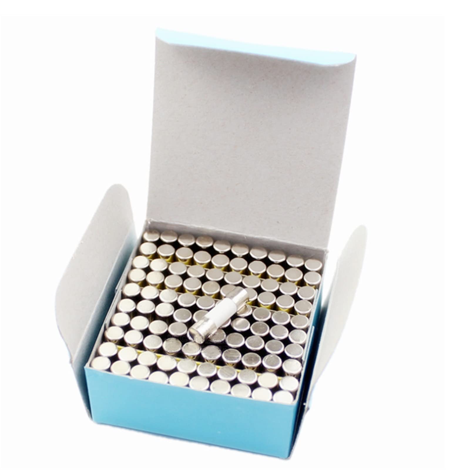 100 sztuk, 5 x 20/6 x 30 mm, 250 V, 0,5/1/2/3/4/5/6/8/10/15/20/25/30 A, ochronne obwody elektryczne (kolor: 5 x 20, rozmiar: 15A) (Kolor: 6x30, rozmiar: 00 .5A )