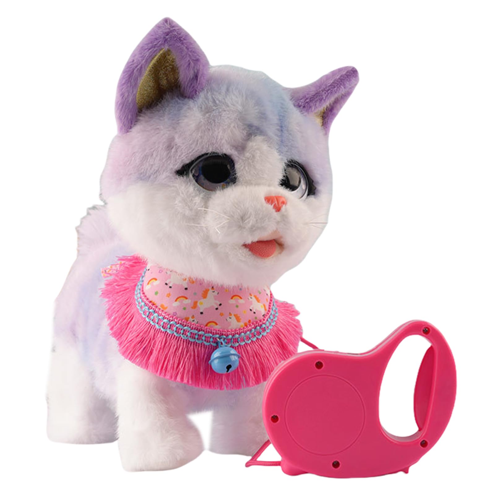 HiGropcore Electronic Interactive Walking Robot Plush Puppy, Realistic Toy Pet Dog, Walks, Barks, Shake Tail, Companion Animal for Girls & Boys (I)