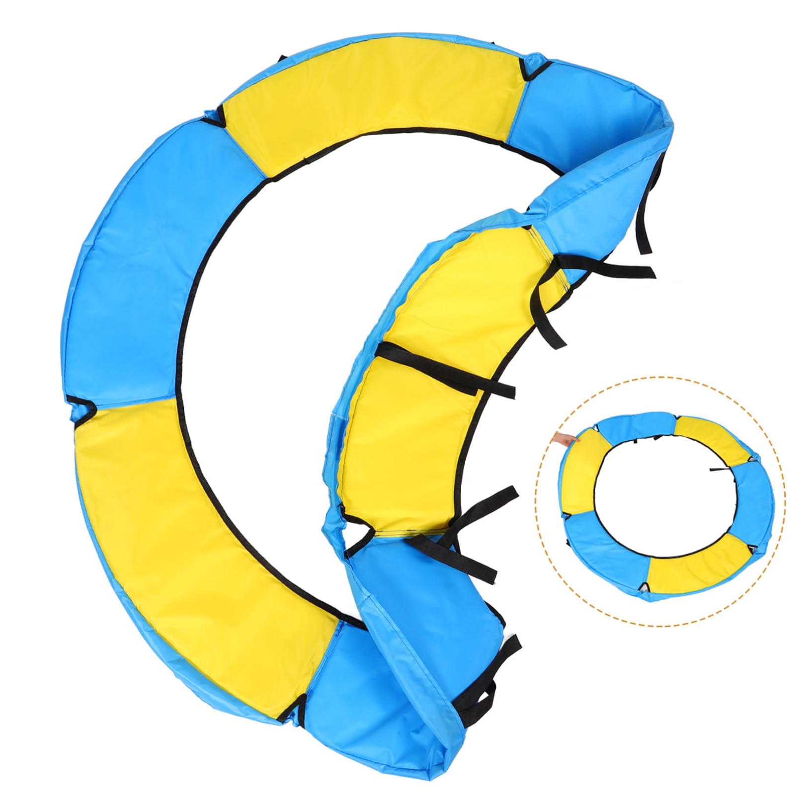 NOLITOY Cubierta Protectora para Cama Elástica Cubierta Exterior para Trampolín Protector De Resortes Accesorios para Trampolín Uso Jardín o Patio