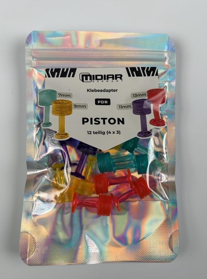 MIDIAR Adaptador adhesivo PISTON variantes (set de prueba)