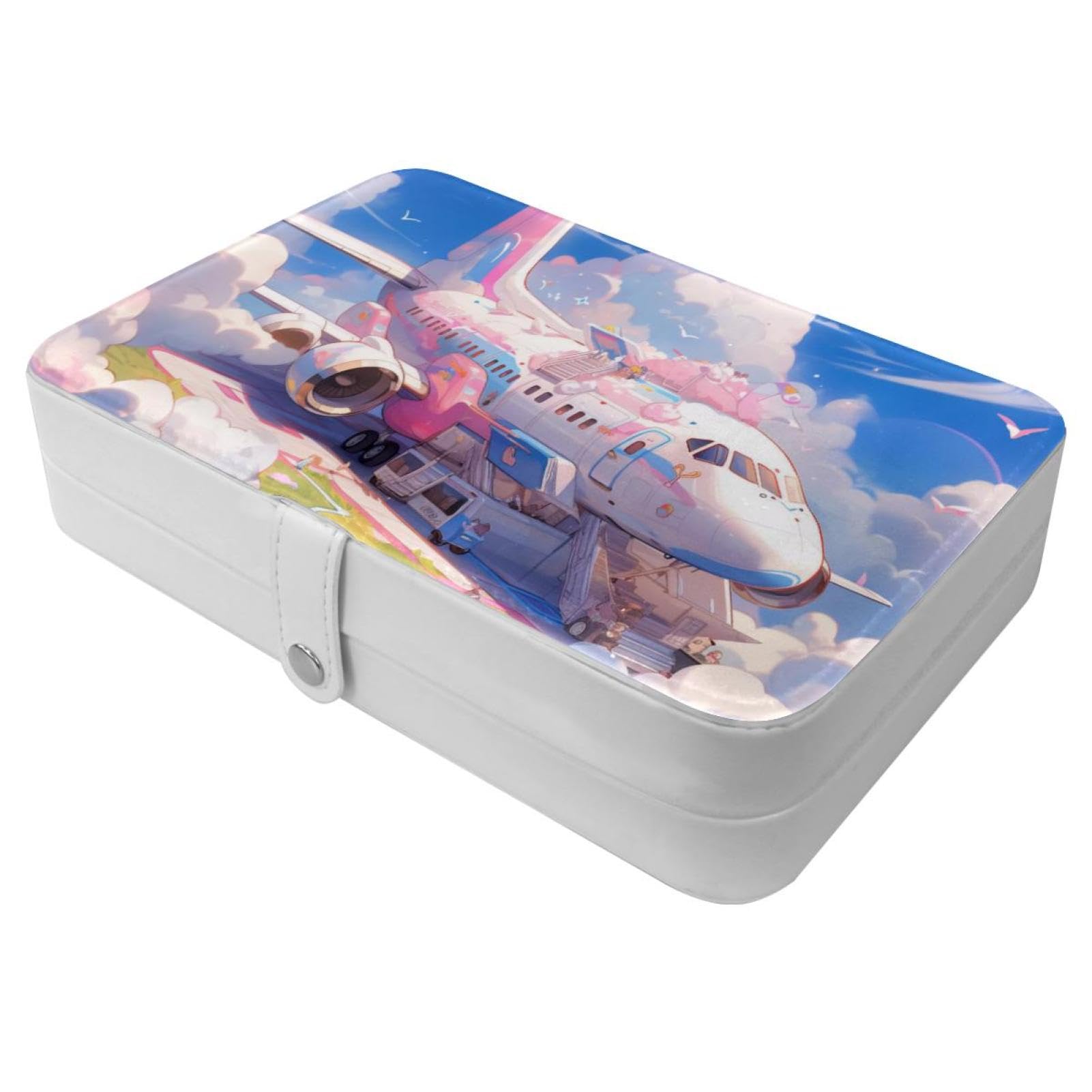 Boîte à bijoux avec boucle métal organisateur de voyage