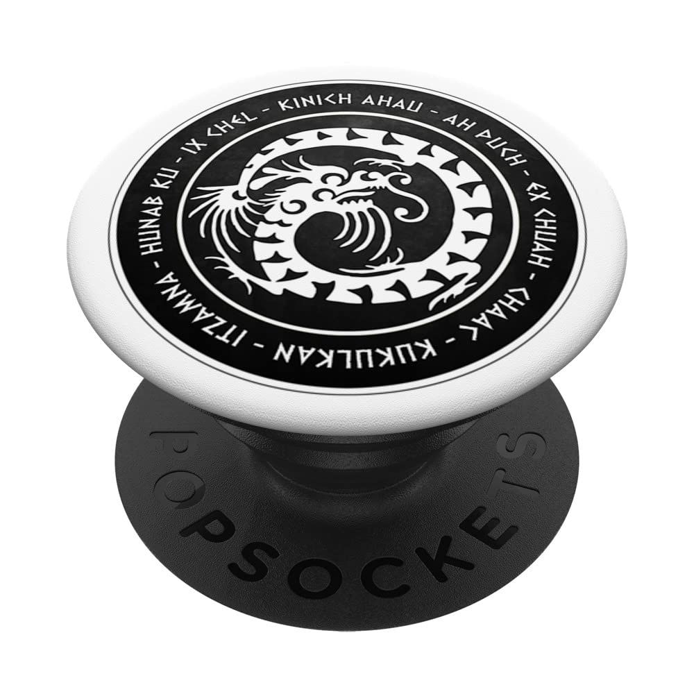 Ancient Mayan Gods Maya Pantheon Symbol Mesoamerican History PopSockets Swappable PopGrip