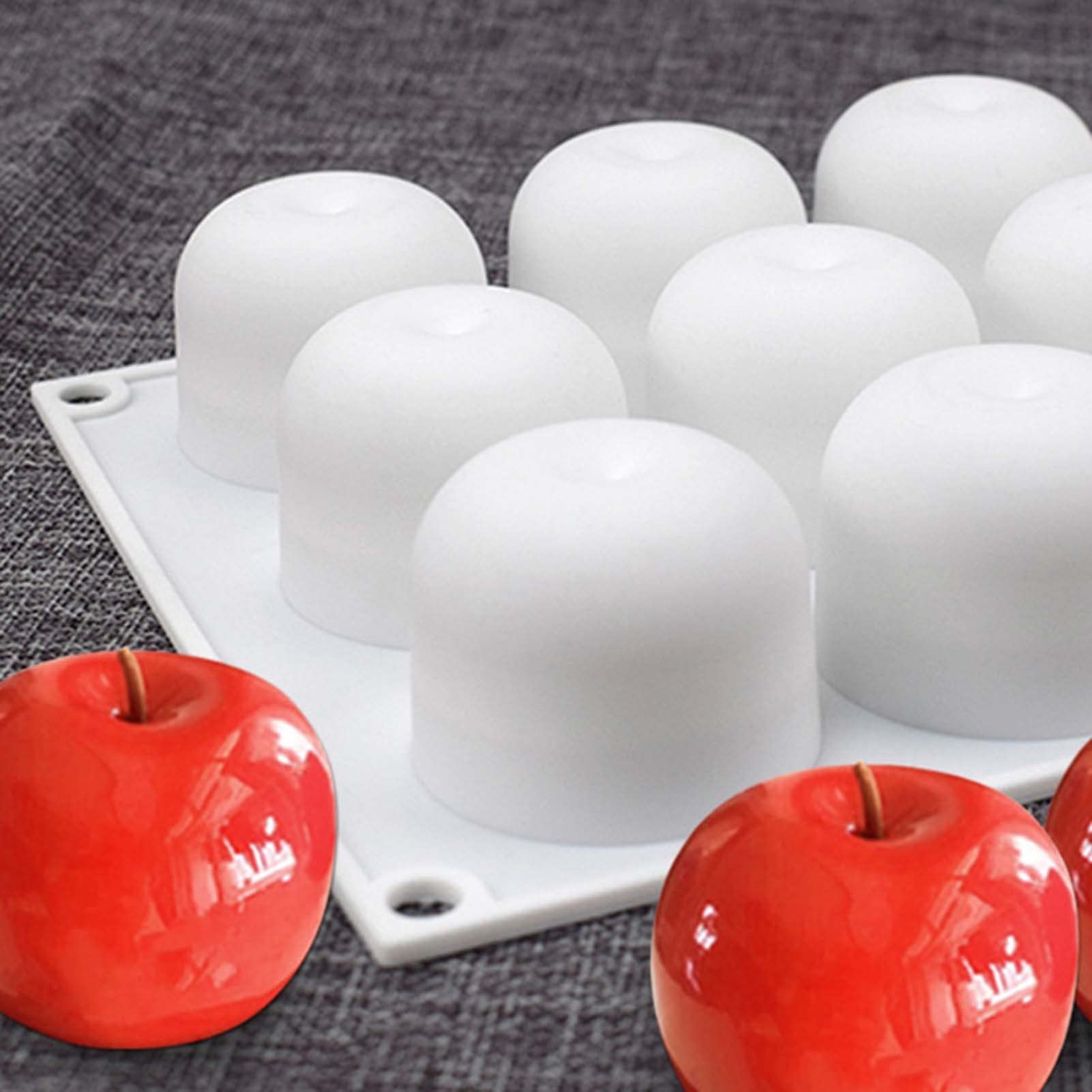 Siliconen bakvormen voor 3D-aardbeien en framboos, flexibele