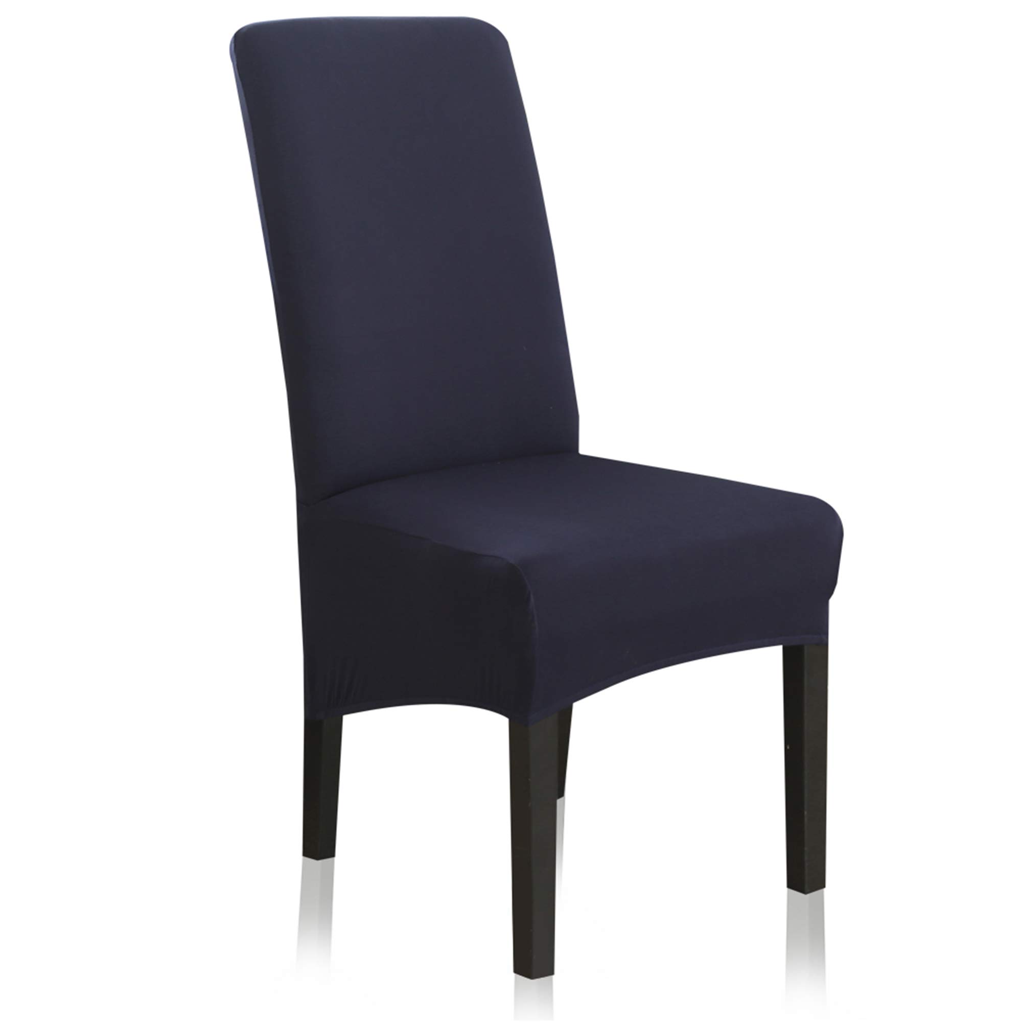 CCTFS Stretch Dining Chair Slipcovers, XL/Oversized Removable Washable Soft Spandex Extra Large Dining Room Chair Covers for Kitchen Hotel Table