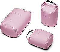 Vista 1 de Bee Nesting Juego de bolsas secas ultraligeras para mochileros, saco seco impermeable para camping, senderismo, motocicleta, saco de cosas ligeras