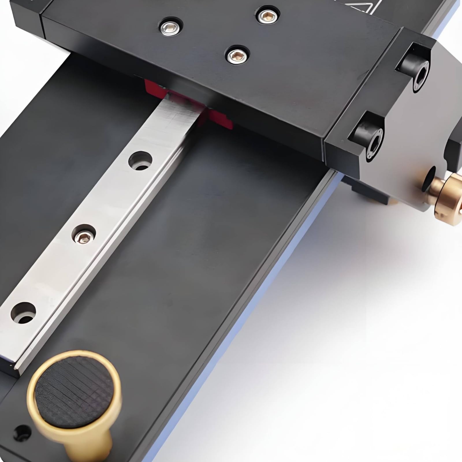 Industrial Guide Strumento per Affilare Guida Angolare Supporto Pietra Base Antiscivolo Lega di Alluminio Angolo Stabilizzato Regolabile per Falegnami Carpentieri Laboratorio