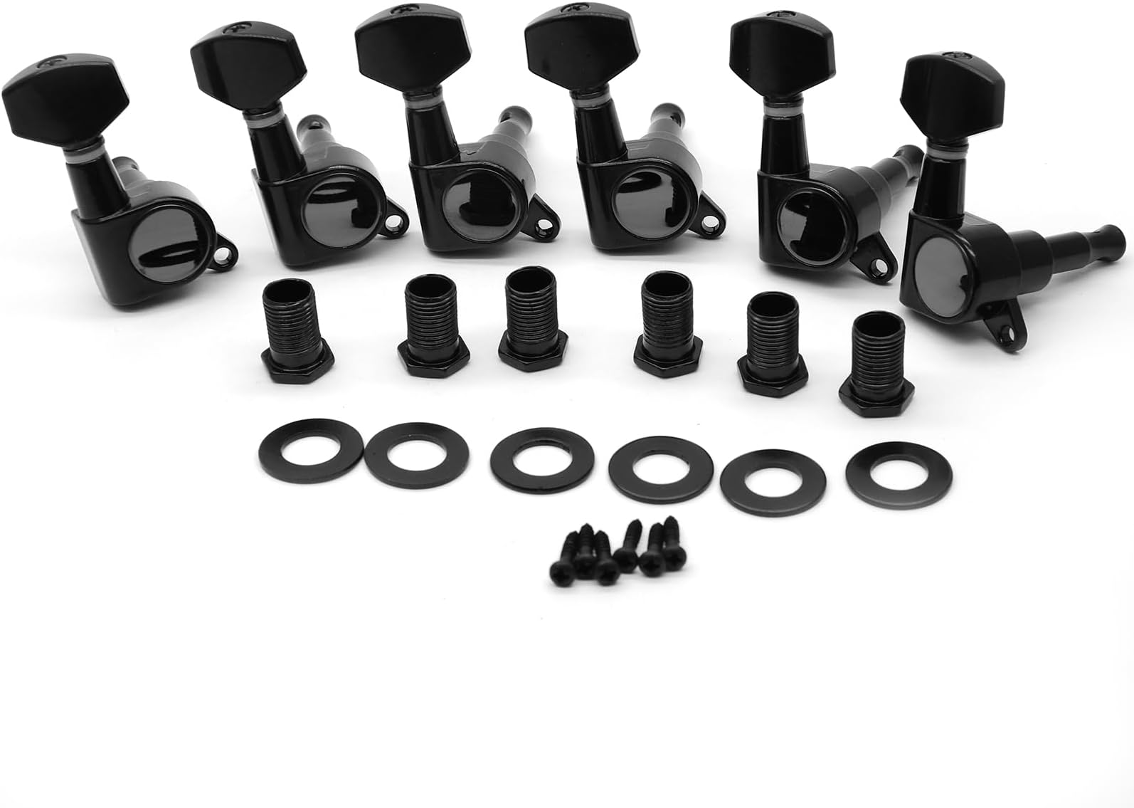 harpfeas 6 Pieces 6R Guitar tuner pegs,small Square Sealed