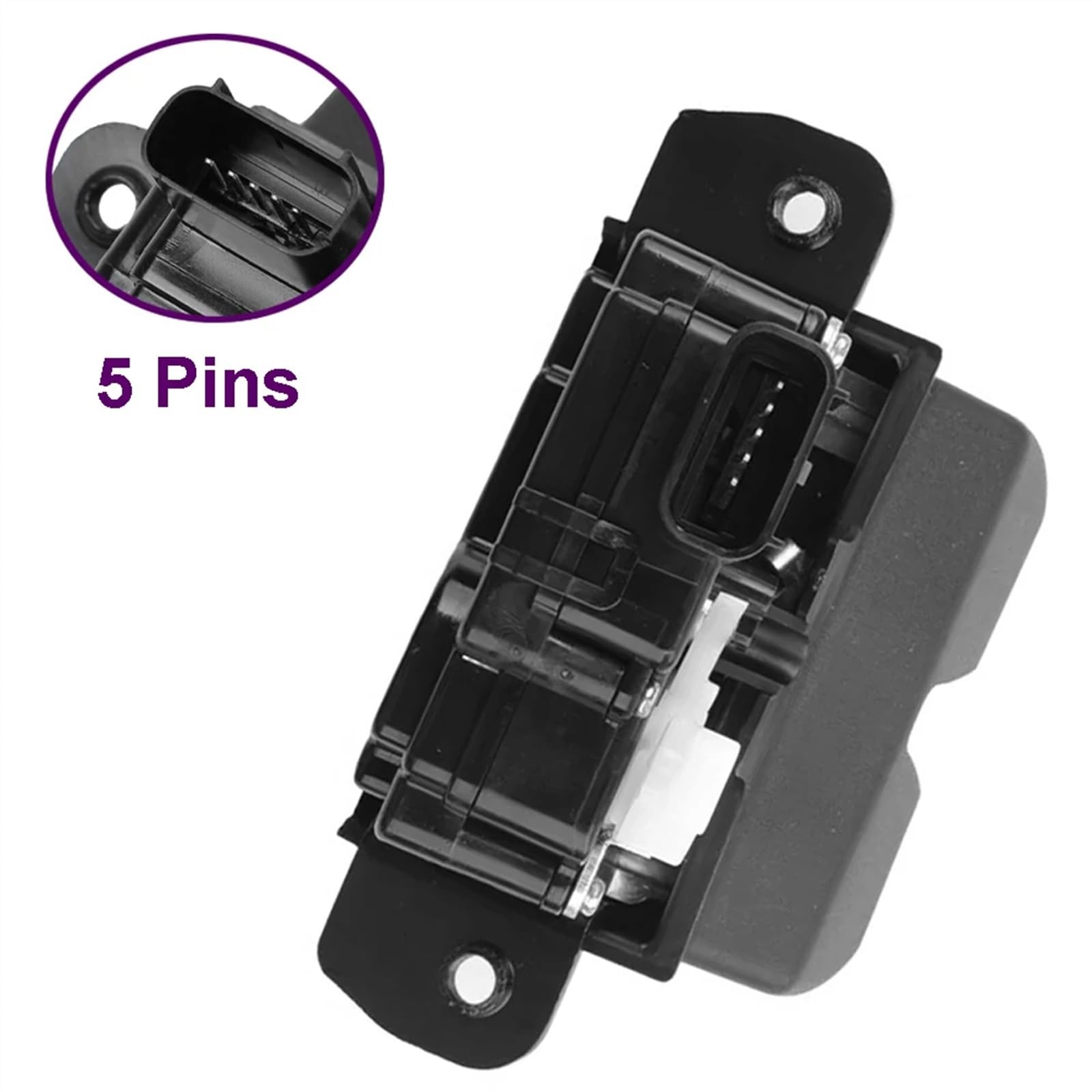 Candado maletero traser Compatible con KIA para SPORTAGE | 81230-D3000, 81230D3000, 81230 D3000, pestillo de bloqueo de puerta trasera de 5 pines