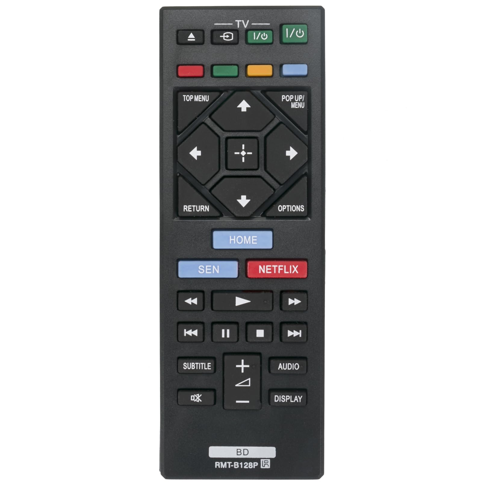 Amazon.com: RMT-B128P Replace Remote Control fit for Sony Blu-ray