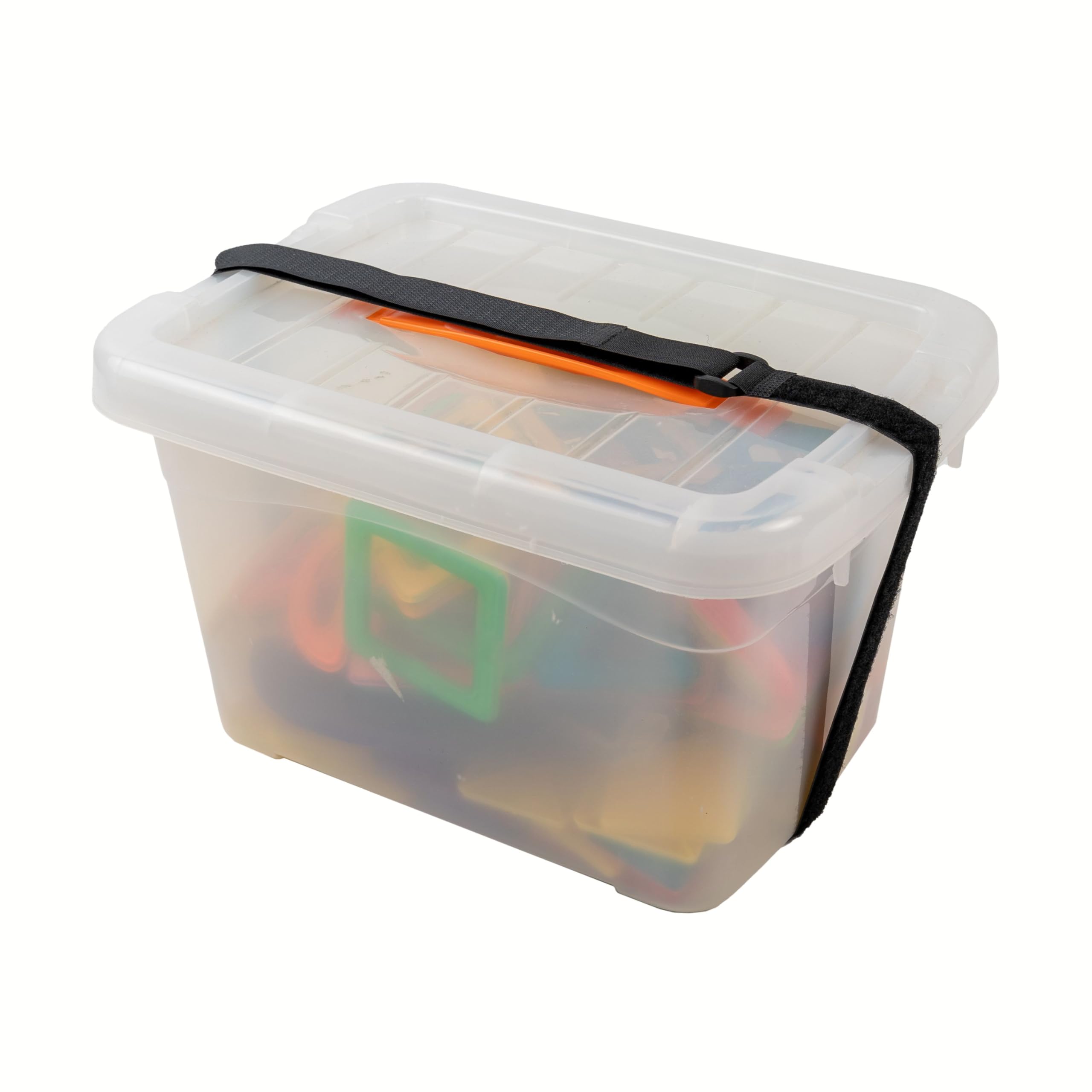 Fascette Nylon Riutilizzabili per Organizzazione Cavi, con Fibbia, 10 pz, L. 30 x H. 2 cm, Nero, in Nylon, Robusta Cinghia a Strappo, Fascetta Fermacavi Riutilizzabile, Fascette cavi