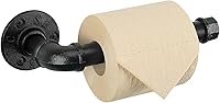 Vista 10 de Livabber Portarrollos de papel higiénico de tubo industrial, estilo vintage, soporte de pared para baño, sala de estar y cocina