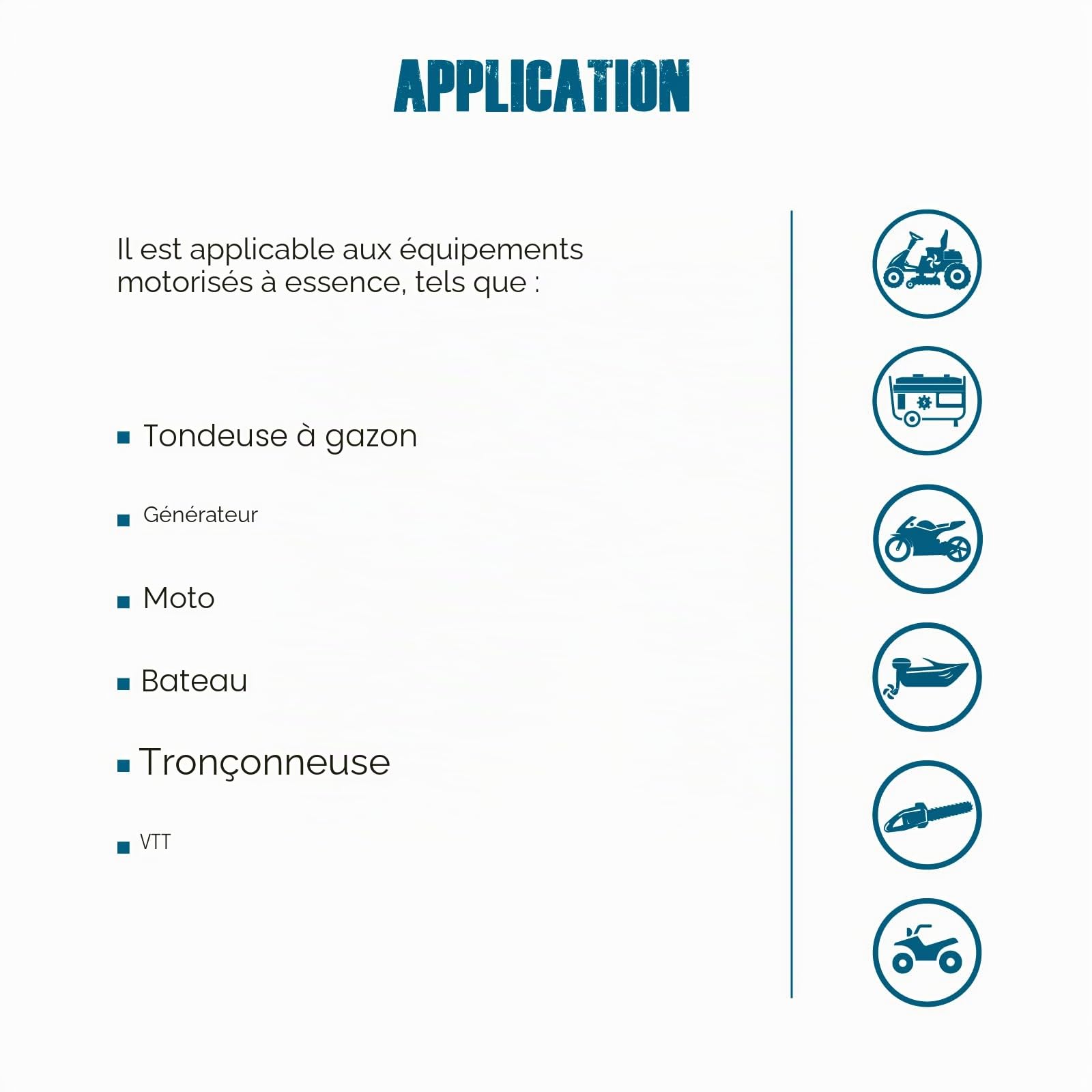 Tachymètre de compteur horaire auto-alimenté numérique Runleader, alerte de régime, rappels d'entretien multiples, affichage et sélection de rétroéclairage pour tondeuse à gazon générateur.