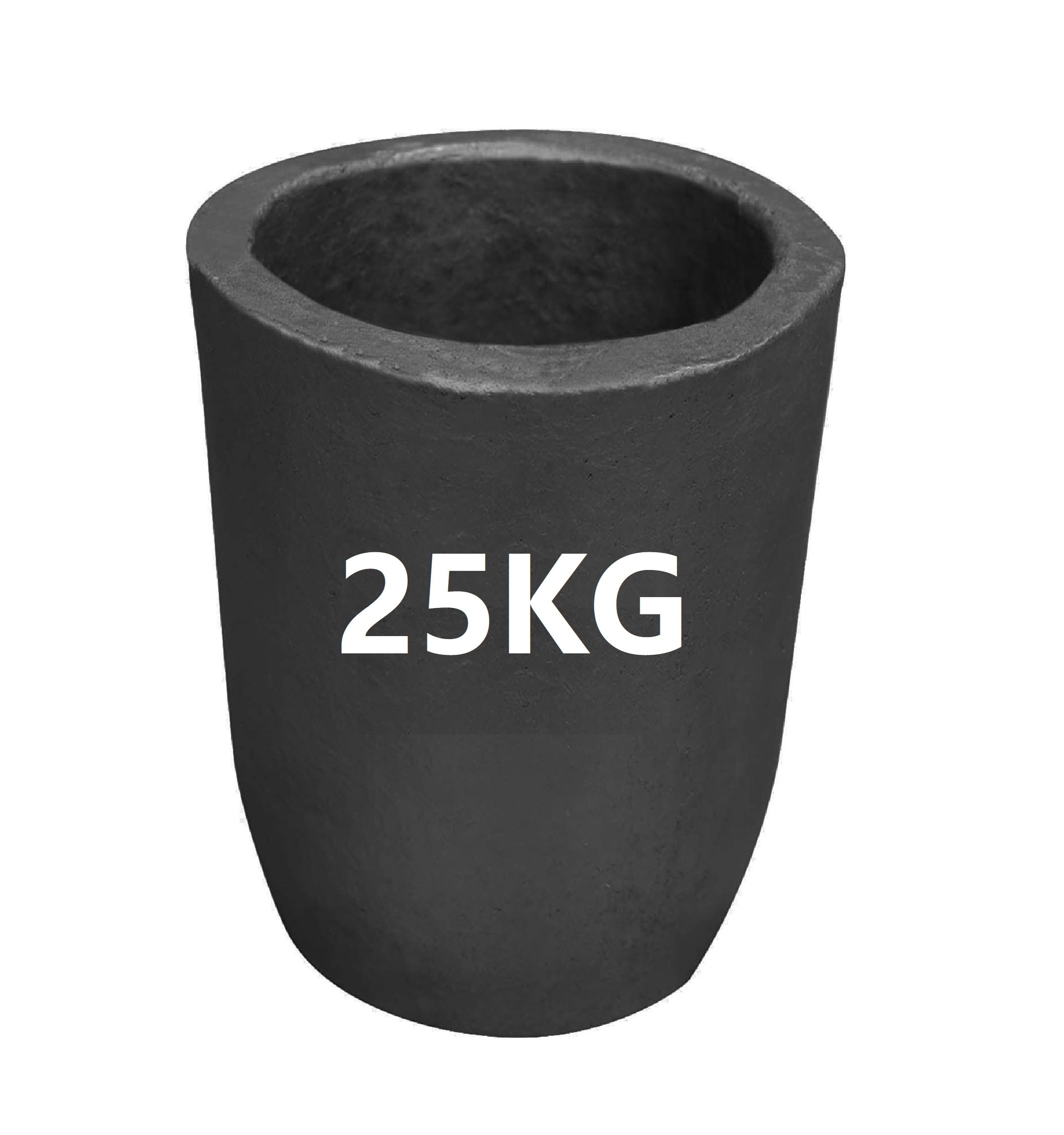 Tygiel grafitowy do topienia metali, uszlachetnianie, aluminium, srebro, miedź, mosiądz, złoto, 55 kg, 55 funtów, 25 kg