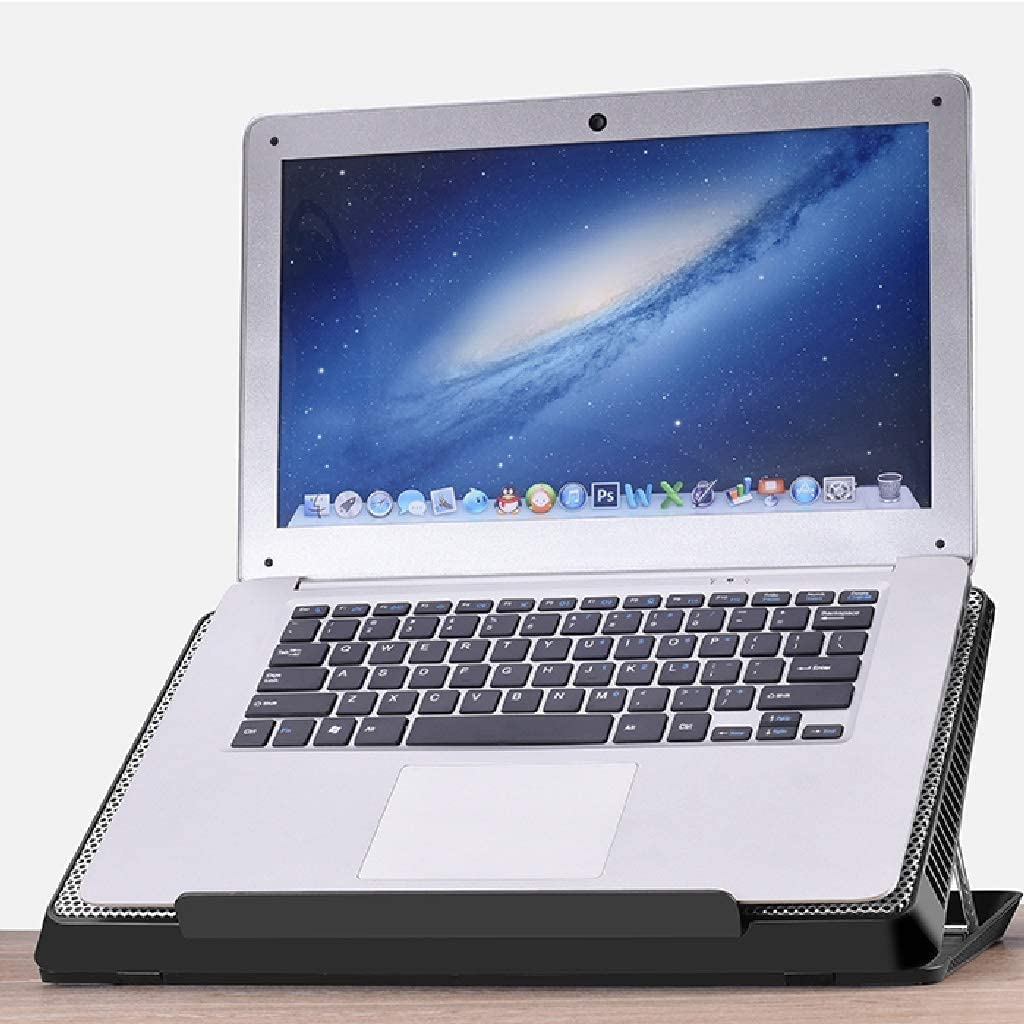Chłodziarka Laptopa Podkładka Chłodząca Do Laptopa Mocna, Smukła, Cicha 6 Wentylatorów Przenośna Podstawka Pod Z Regulacją Wysokości Pasuje 12-17 Cali Stojak