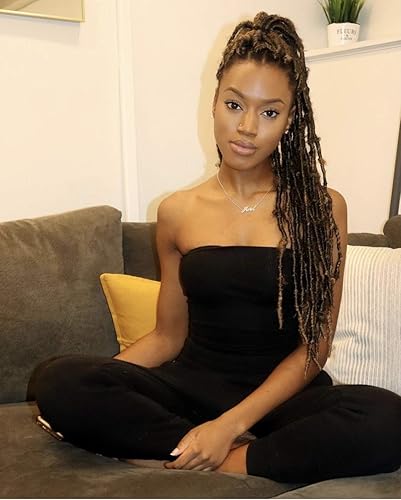 Miniatura 5 de 8 paquetes de extensiones de cabello rizado de 18 pulgadas, Passion Twist, con ondas de agua, crochet, ombre, para trenzar