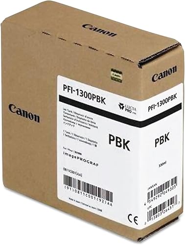 Canon Ink PFI-1300 Foto Negro, 0811C001AA