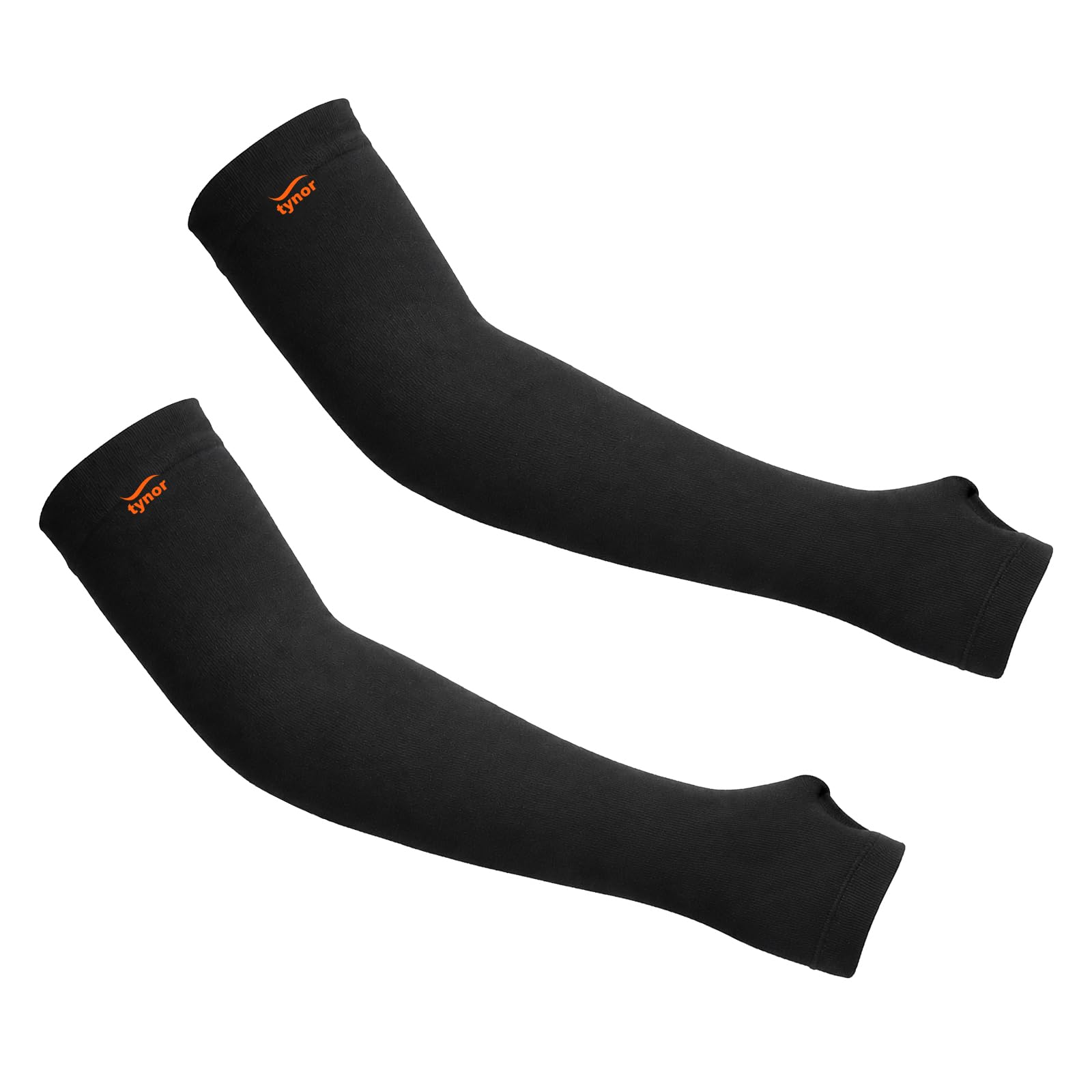 Tynor UV Protection Arm Sleeve with Open Thumb, Black, Universal, 1 Unit-picture-5