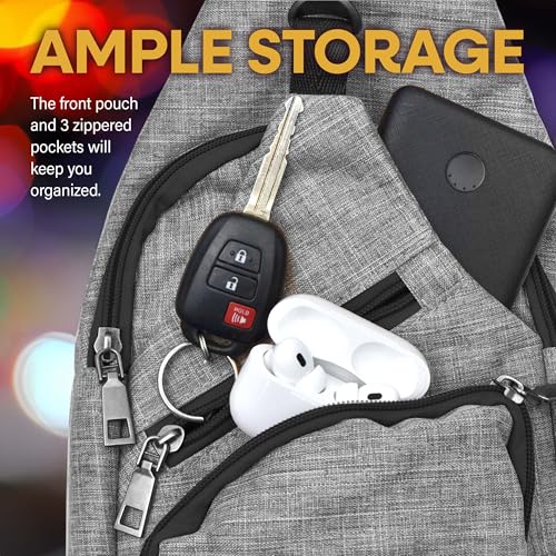 Image of Nupouch Anti-Theft Daypack: Anti Theft Crossbody Bag, Lightweight for Travel, Hiking, or Everyday Pickpocket Protection