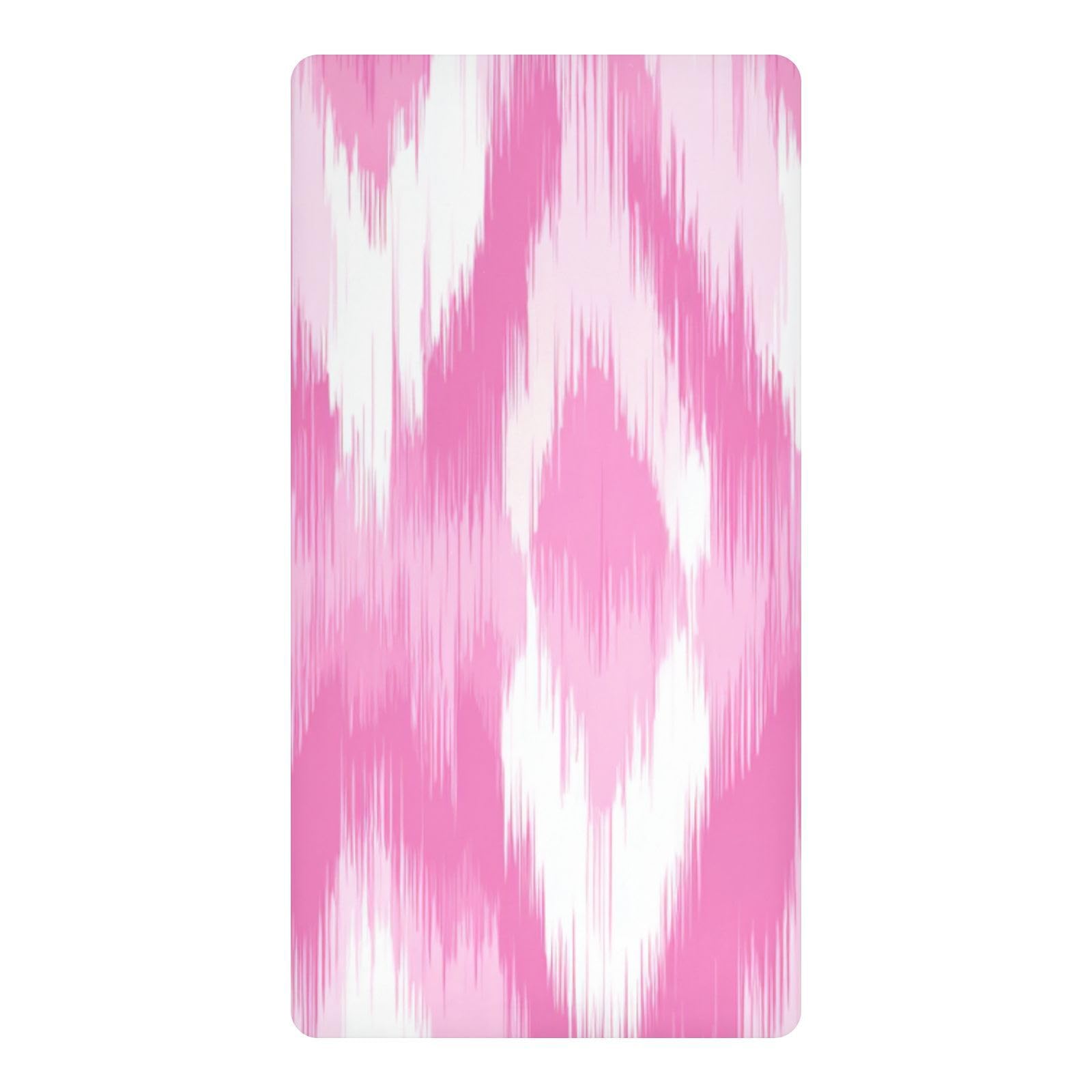 Drap imperméable berceau rose pour des nuits calmes et au sec